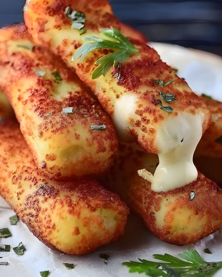 Nieodparte paluszki serowe z mozzarellą