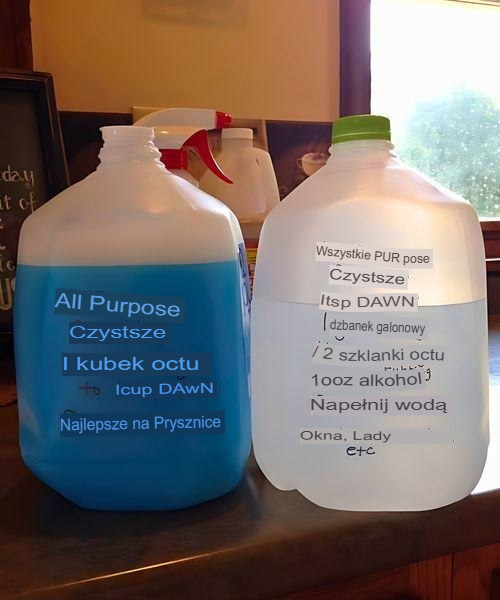 🌟 Domowe przepisy na uniwersalne środki czystości 🏡✨