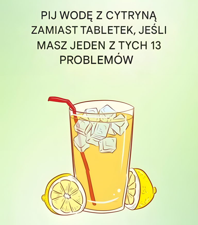 Pij Wodę z Cytryną Zamiast Tabletek, Jeśli Masz Jeden z Tych 13 Problemów 🍋✨