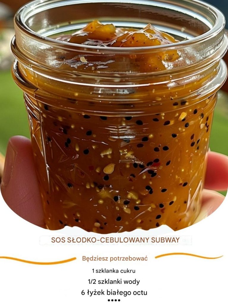 Sos Cebulowy Subway: Domowa Wersja Kultowego Dodatku 🍴✨