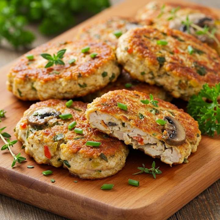 Kotlety siekane z kurczaka z warzywami – przepis na wyjątkowe danie