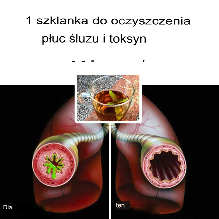 Napar oczyszczający płuca ze śluzu i toksyn