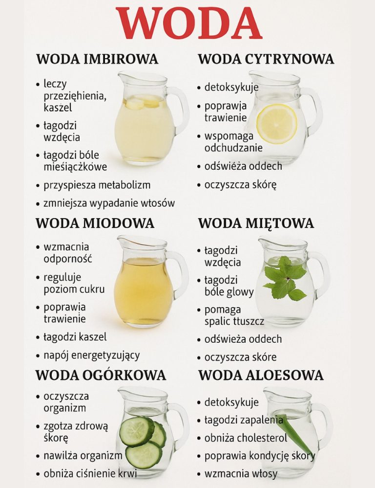 Woda Imbirowa – naturalne turbo na odporność!