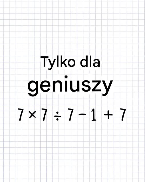 94% Ludzi Nie Potrafi Rozwiązać Tego Prostego Równania
