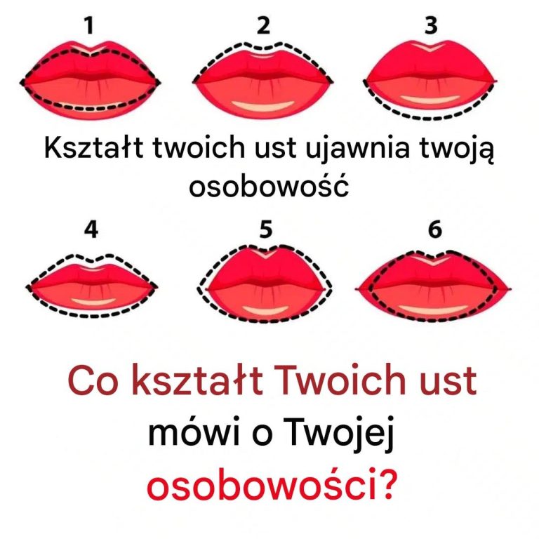 Co kształt twoich ust mówi o twojej osobowości