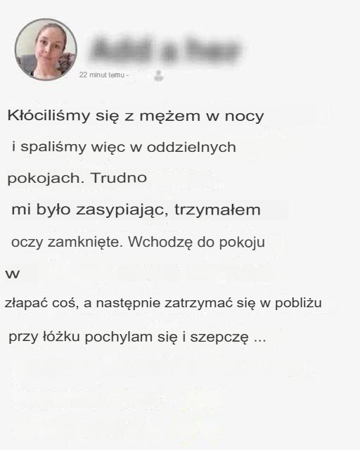 Mój mąż myślał, że śpię, i wyszeptał prawdę, której wolałabym nie usłyszeć
