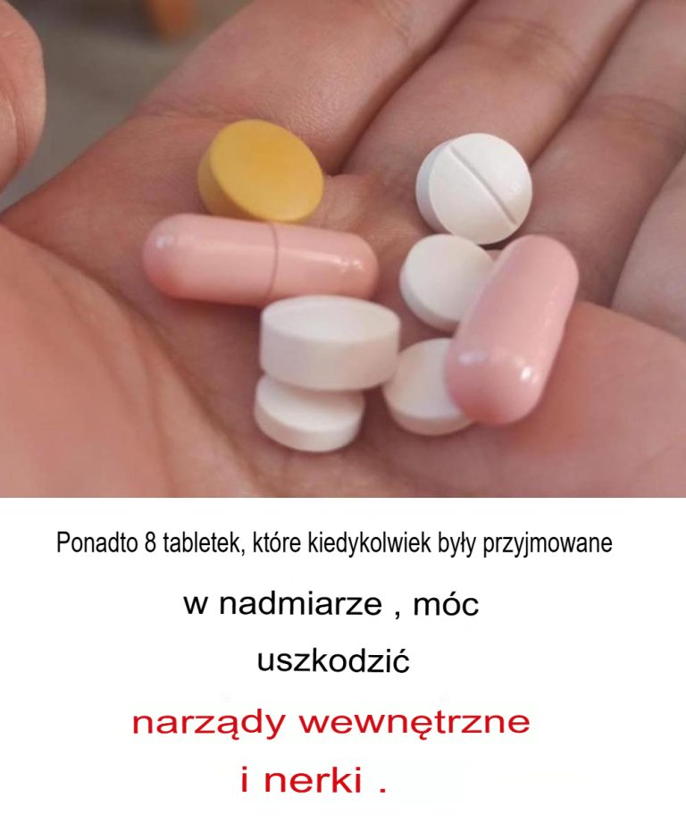 Osiem tabletek, których nie należy przyjmować, ponieważ uszkadzają nerki