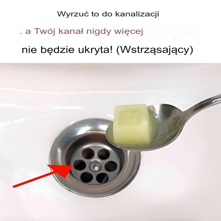 Wrzuć go do zlewu, a odpływ nigdy więcej się nie zapcha!