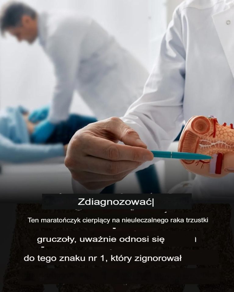 Maratończyk z terminalnym rakiem trzustki ostrzega przed pierwszym objawem, którego nie zauważył