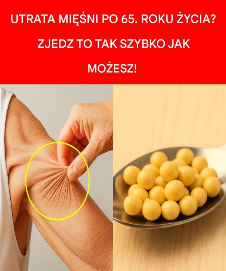 Produkty korzystne dla wzmocnienia mięśni w podeszłym wieku