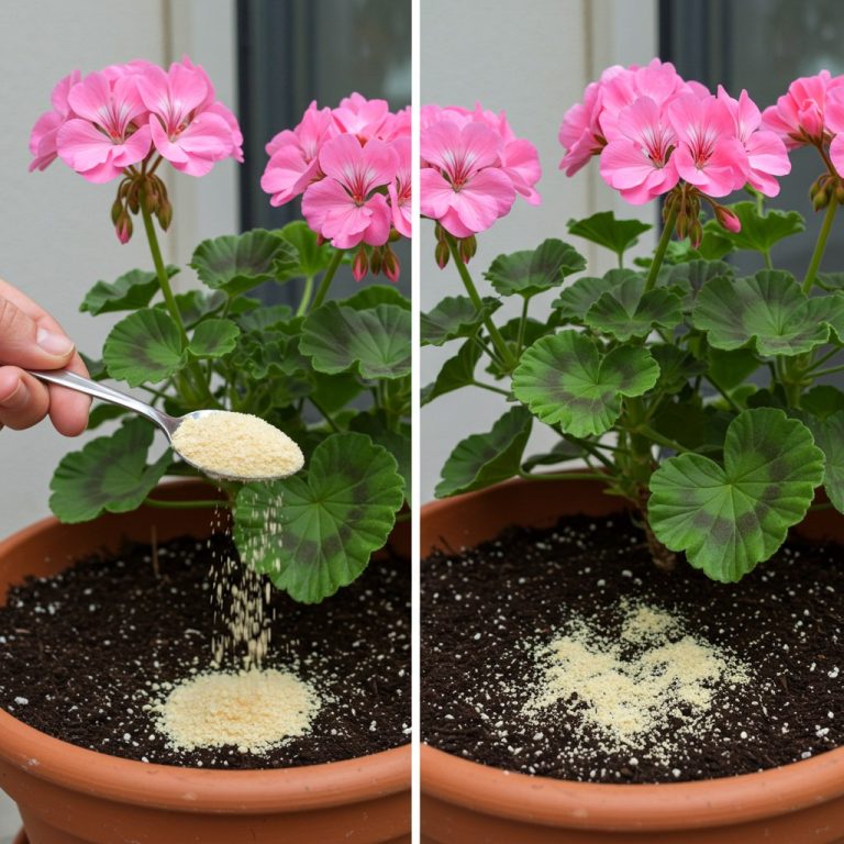 Posyp nim każdą doniczkę z kwiatami w swoim ogrodzie, a natychmiast ożyją