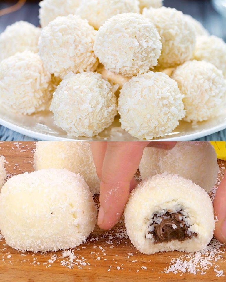 Trufle czekoladowo-kokosowe: pyszny deser, gotowy w kilka minut.