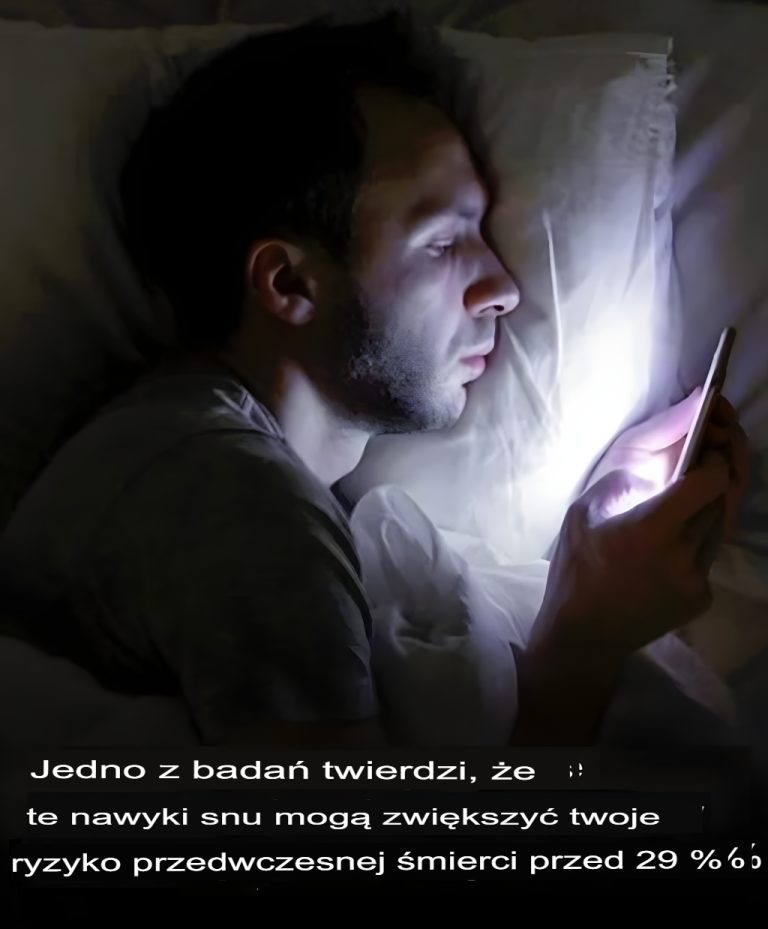Badania pokazują, że te nawyki związane ze snem mogą zwiększać ryzyko przedwczesnej śmierci nawet o 29%.