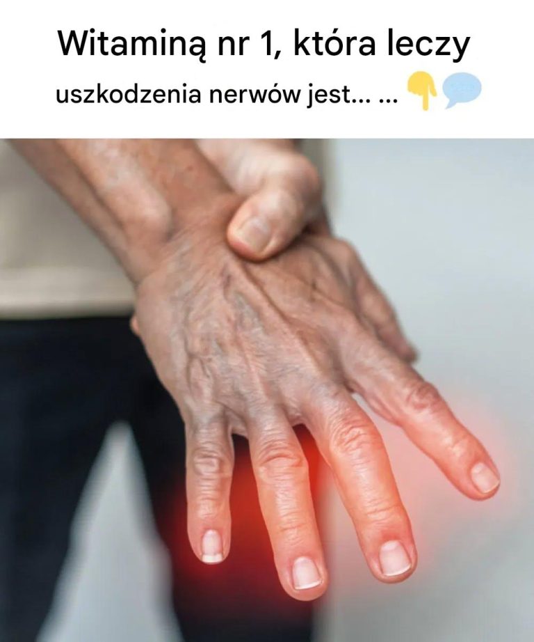e 9 składników odżywczych w szokujący sposób wyleczą uszkodzenia nerwów!