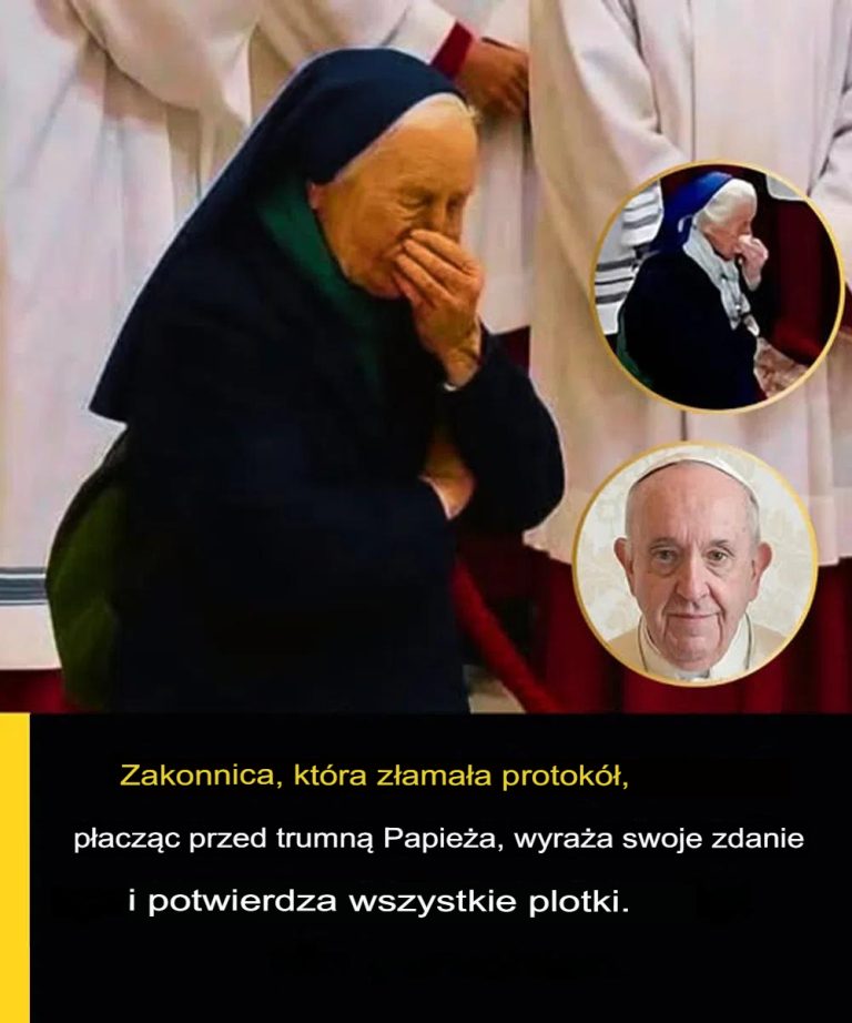 Zakonnica, która złamała protokół, opłakując papieża Franciszka, postanawia zabrać głos i przerwać milczenie.