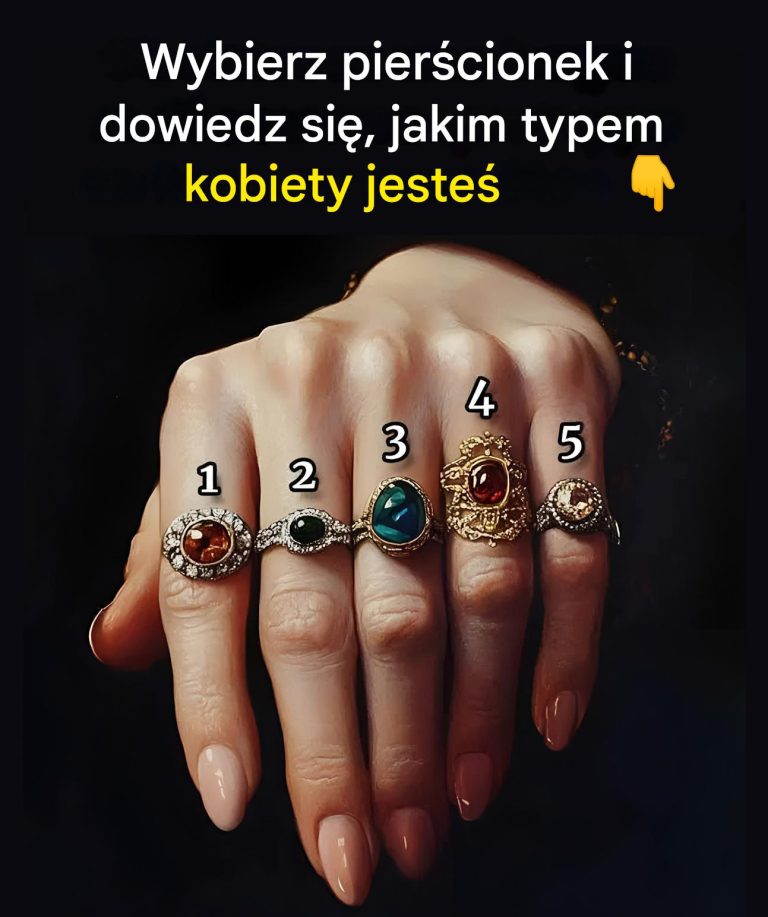 Wybierz pierścionek, aby dowiedzieć się, jakim typem kobiety jesteś