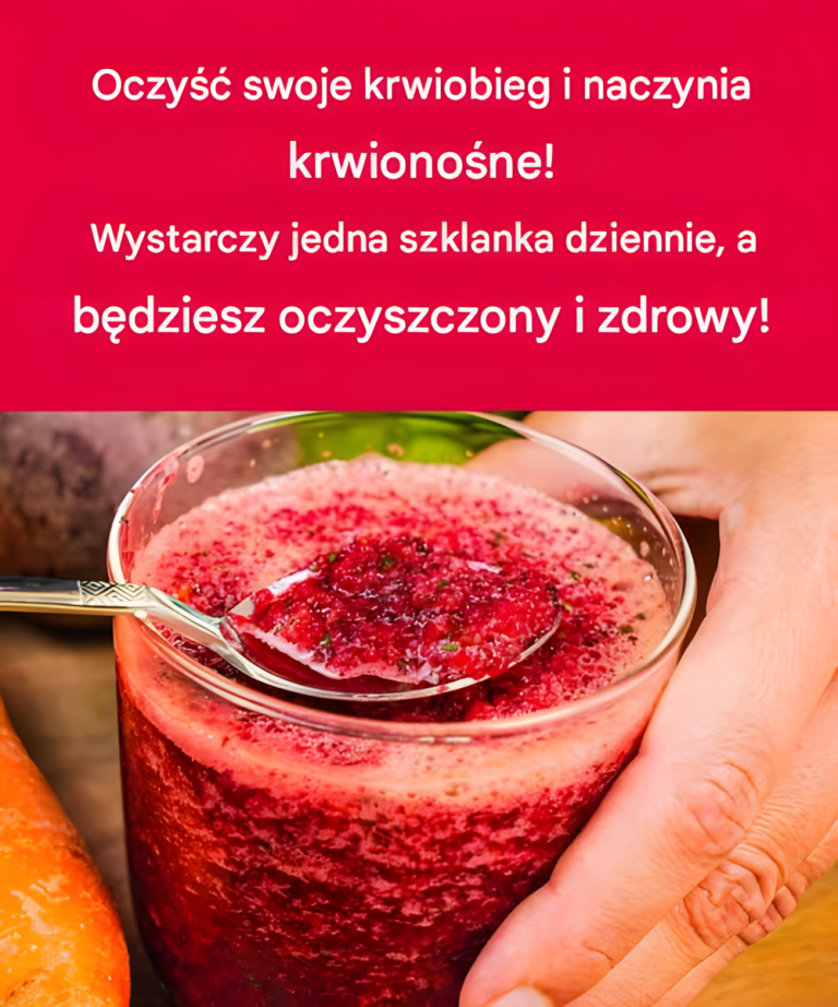 Oczyść swoje naczynia kr00d i kr00d! Wystarczy jedna szklanka dziennie, a będziesz oczyszczony i zdrowy!