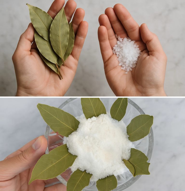 Liście laurowe i sól: starożytne lekarstwo warte swojej wagi w złocie.