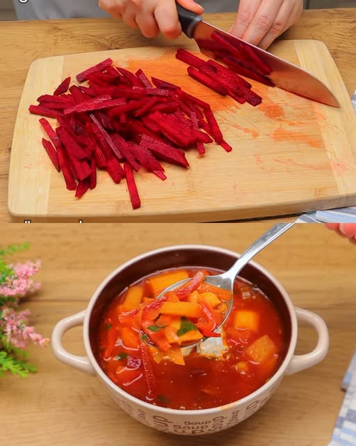 Zupa warzywna z ciecierzycą i sosem jogurtowym