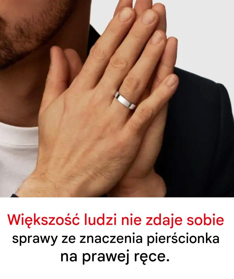 Dlaczego niektórzy ludzie noszą pierścionek na prawej ręce?