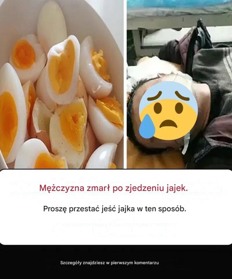 Mężczyzna zmarł po zjedzeniu jajek. Proszę, przestańcie jeść jajka w ten sposób.