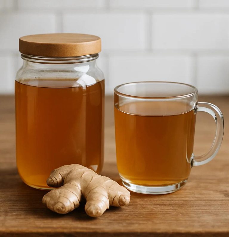 Jak zrobić herbatę imbirową, aby spalić tłuszcz