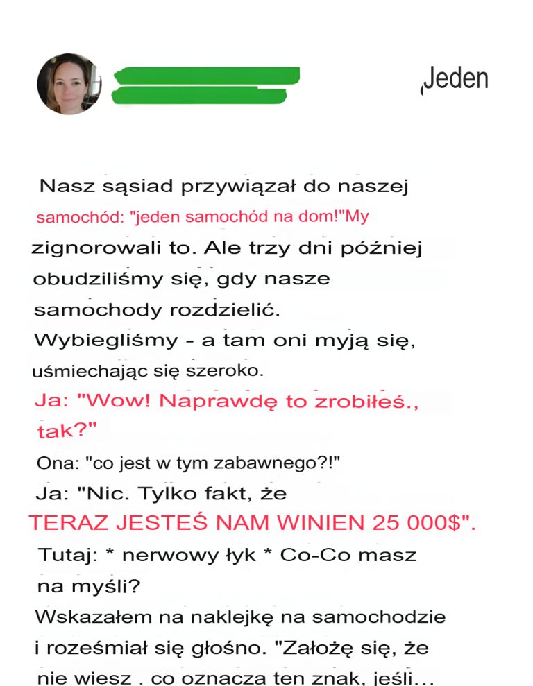 Nasza wścibska sąsiadka kazała odholować nasze samochody z naszego podjazdu – zapłaciła za to wysoką cenę