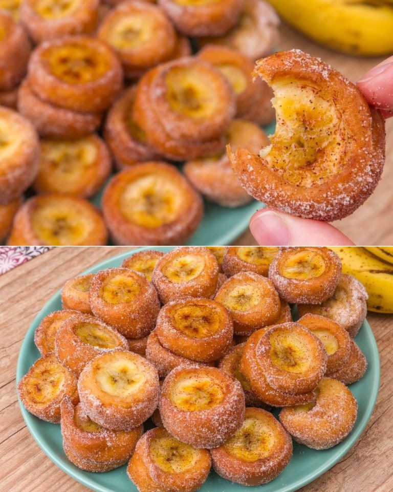 „Bananowe medaliony: Łatwy, tani i smaczny sposób na słodką przekąskę”