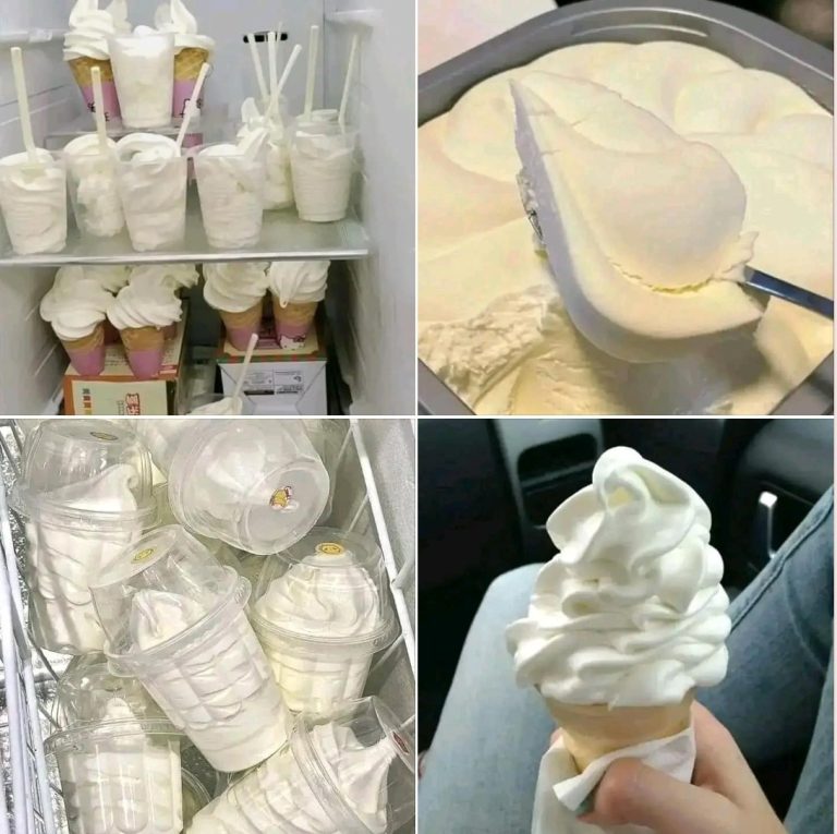 klasyczne lody waniliowe