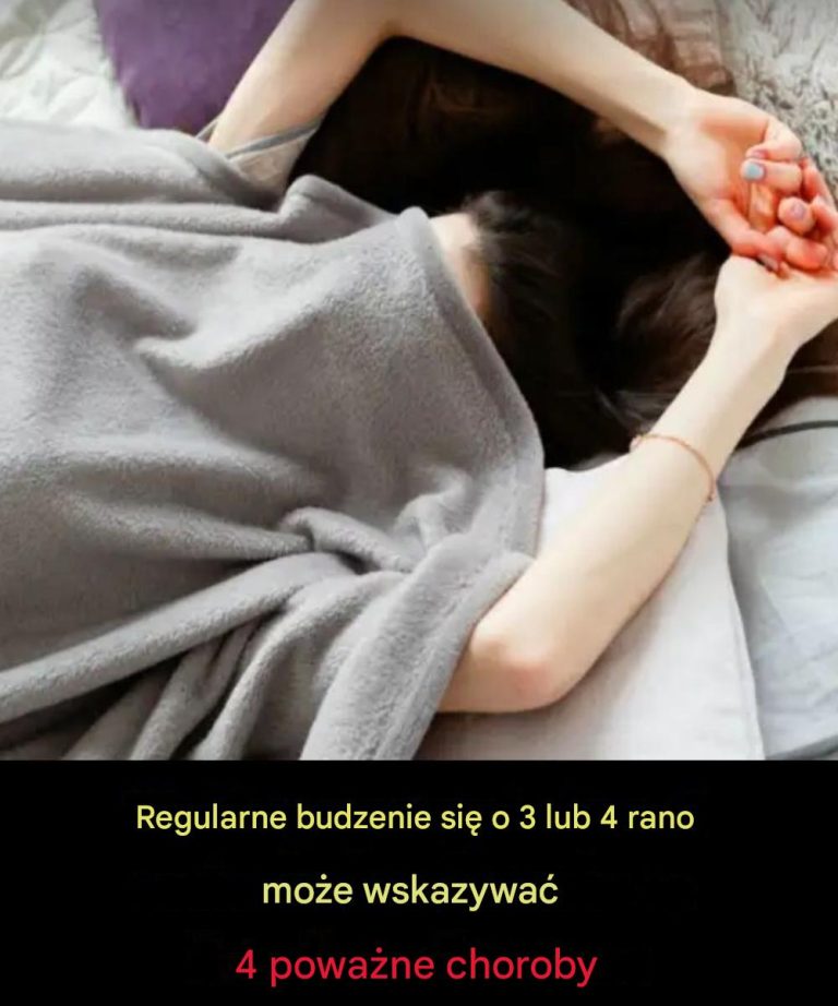 Regularne budzenie się o 3 lub 4 nad ranem? Może to być objawem czterech chorób.