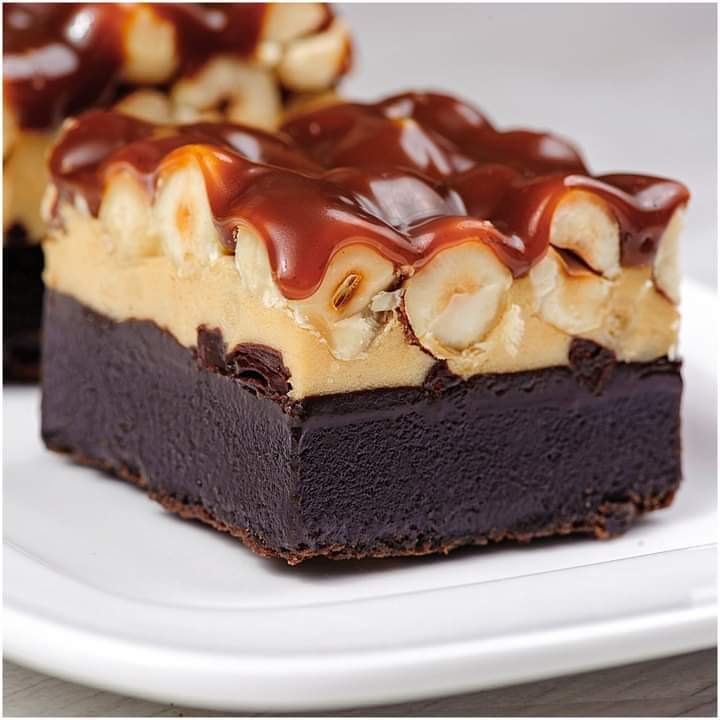 Batony czekoladowo-orzechowe