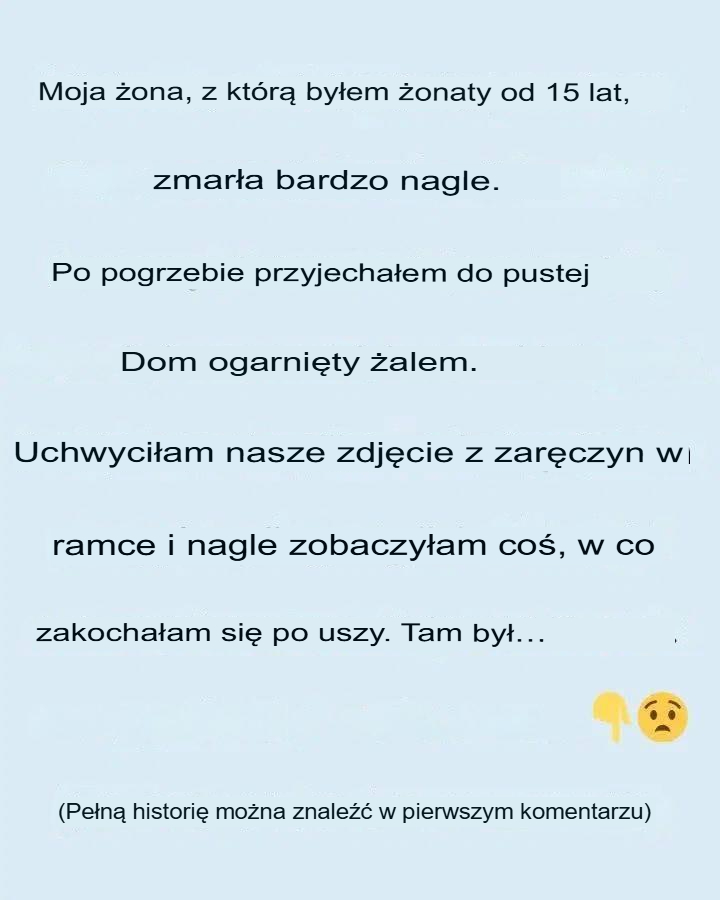 Odkryłem mroczny sekret mojej żony zaraz po jej śmierci i teraz nie wiem, jak z tym żyć