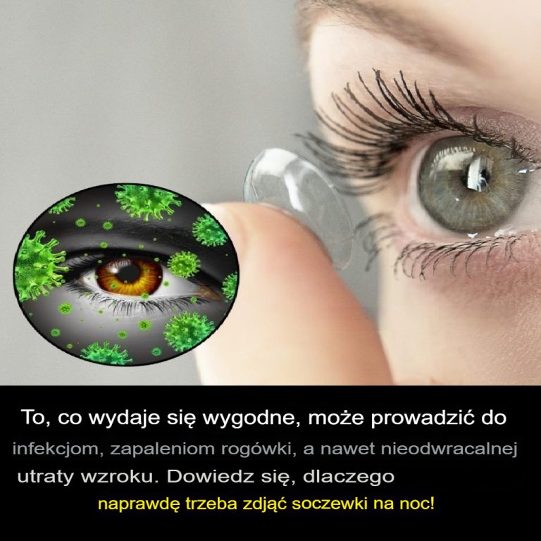 Spanie w soczewkach kontaktowych: nawyk, który może trwale uszkodzić wzrok! ⚠️🦠