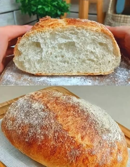Wyrabianie, bez jajek, bez masła! Najprostszy i najtańszy przepis na chleb.