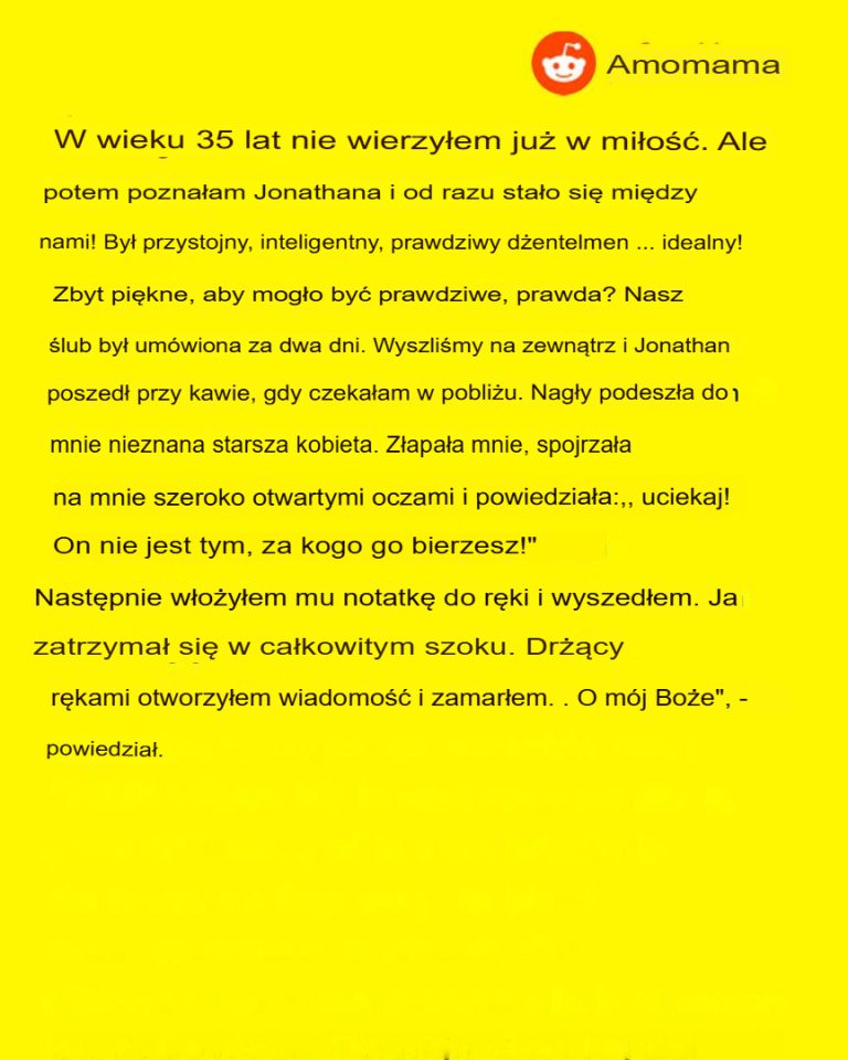 Miałam poślubić mężczyznę moich marzeń, gdy zatrzymał mnie nieznajomy i powiedział: „On nie jest tym, za kogo go uważasz” – Historia dnia