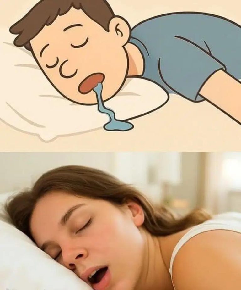 Jeżeli ślinisz się podczas snu, to znak, że