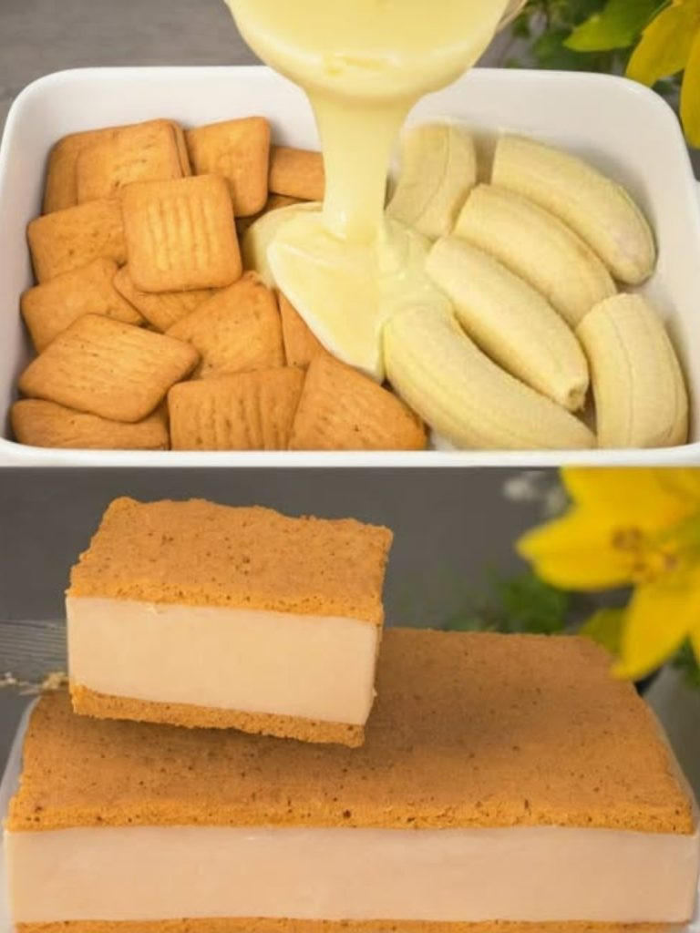 Ciasto bananowe bez pieczenia