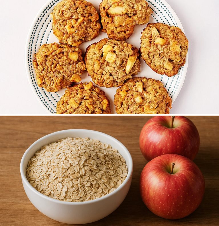 Przepis na ciasteczka owsiane z jabłkami: pożywne, dietetyczne śniadanie