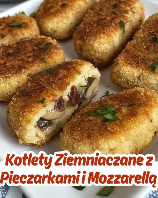 Przepis na wyśmienite placki ziemniaczane z mozzarellą, pieczarkami i suszonymi pomidorami — idealny danie wegetariańskie na rodzinny obiad