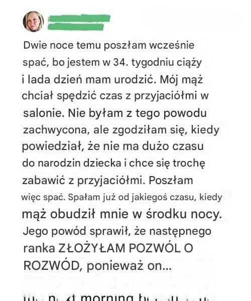 „Prank” mojego męża wywołał u mnie traumę — więc odeszłam od niego, będąc w ósmym miesiącu ciąży