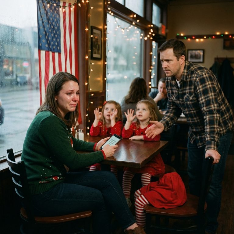 Głucha kobieta została odrzucona na randce w Boże Narodzenie — wtedy podeszły dwie małe dziewczynki i podpisały cztery słowa, które zmieniły wszystko