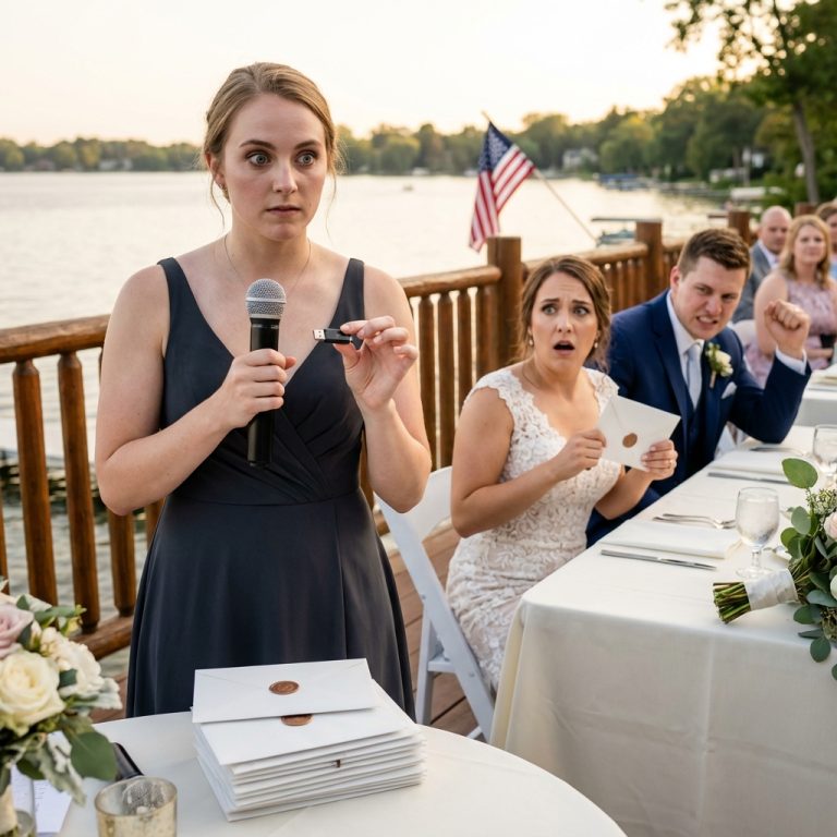 Dzień przed ślubem mojej siostry poprosiła mnie, żebym zniknął. Pojawiłem się jednak – z pendrivem i sekretem przy każdym stole.