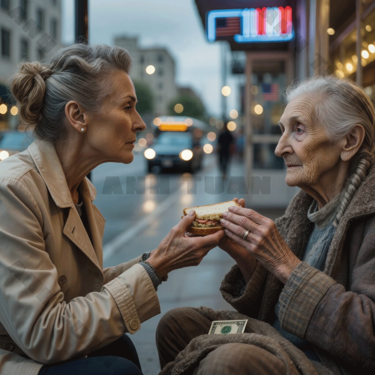 Zaczęłam nową pracę po tym, jak syn powiedział mi, że powinnam się wyprowadzić, bo w tym domu nie ma już miejsca dla jego matki. Przyjęłam pracę kucharki na nocną zmianę w małej jadłodajni. Codziennie dzieliłam się kilkoma dolarami z chorowitą staruszką z rogu, aż pewnego wieczoru nagle wzięła mnie za rękę, nazwała „moje dziecko” i obiecała, że ​​jutro zdradzi mi sekret, który może odmienić całe moje życie.