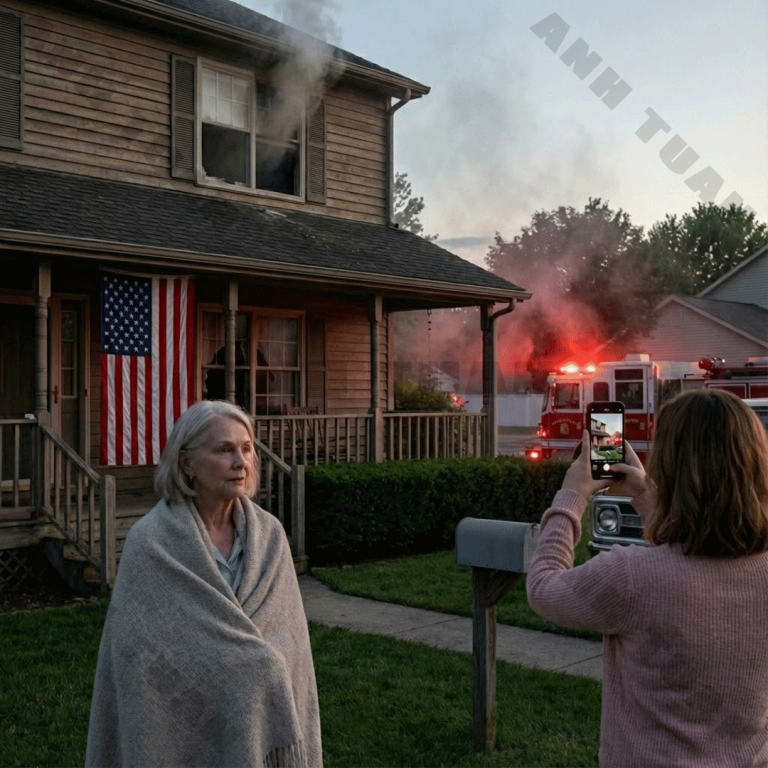 Bez ostrzeżenia zablokowali drzwi do mojej sypialni, a wkrótce potem w domu zrobiło się gęsto od dymu. Musiałam wyjść przez okno, żeby zaczerpnąć powietrza. Kiedy dotarłam na trawnik, moja córka już filmowała, spokojna i opanowana, mówiąc, że to „dla dokumentacji ubezpieczeniowej”. W tym momencie strach przerodził się w podejrzliwość, bo nie wyglądało to na panikę, tylko na przygotowania, i wiedziałam, że to nie był zwykły wypadek.