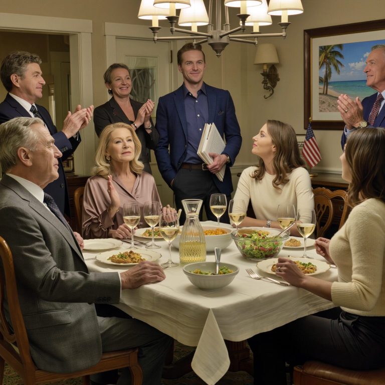 Na spotkaniu w naszym domu rodzinnym w Tampie mój najstarszy brat wstał i powiedział: „Mama i tata postanowili zostawić mi wszystkie 8 domów. Teagan, nie dostaniesz nic”. Wszyscy zamarli i odwrócili się, żeby na mnie spojrzeć. Sala wybuchła wiwatami i gwizdami. Nie byłem zaskoczony. Po prostu spokojnie się uśmiechnąłem i powiedziałem: „Tato… zapomniałeś o czymś ważnym”.