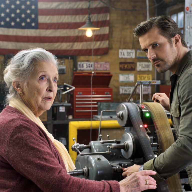 Rok po śmierci mojego męża wróciłam do jego opuszczonego warsztatu. Gdy tylko włączyłam światło, zamarłam, widząc, że maszyny wciąż działają. Szłam powoli, z bijącym sercem, a potem zatrzymałam się gwałtownie, gdy zdałam sobie sprawę, że ktoś stoi i nimi steruje.