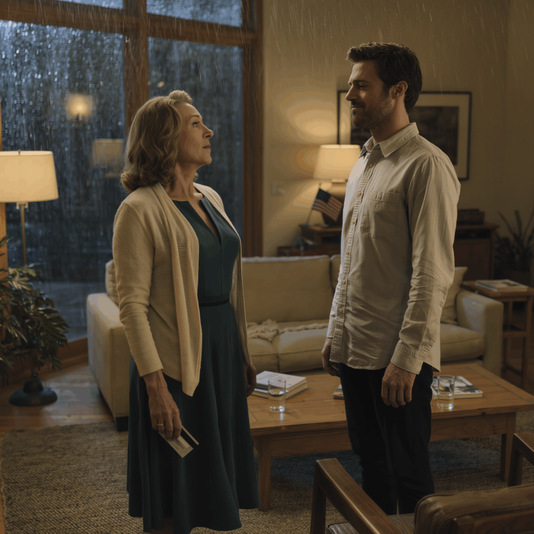 „Mamo, gdyby twoje konto było kompletnie puste, jak byś wyglądała?” – wybuchnął śmiechem mój syn. Stał w moim salonie, trzymając w dłoni moją kartę bankową. Potem się roześmiał – zimnym śmiechem, jakiego nigdy wcześniej nie słyszałam u własnego syna. Myślałam, że żartuje. Potem przelał mi wszystko, co zaoszczędziłam przez dekady – każdy dolar mojej emerytury, pieniądze, na których polegałam, żeby przeżyć. Podczas gdy stałam tam w szoku, wyszedł z mojego domu z uśmiechem na twarzy.