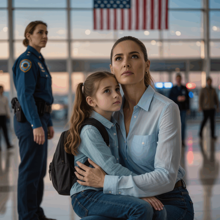 „Dostanie nauczkę” – powiedział mój tata, zostawiając moją ośmioletnią córkę samą na lotnisku, podczas gdy cała moja rodzina leciała do Disneylandu. Na czacie rodzinnym wiadomość brzmiała po prostu: „Przyjedźcie po nią. Zaraz wsiadamy”. Mama dodała chłodno: „Nie wpędzajcie nas w poczucie winy”. W chwili, gdy ich samolot wylądował…