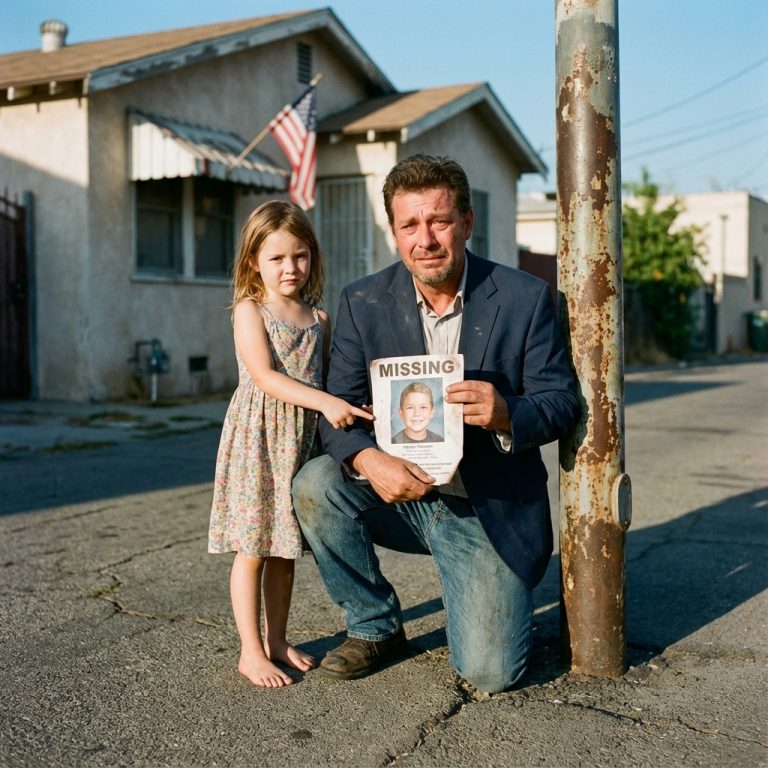 Rok po zaginięciu syna milioner wieszał plakaty z informacją o zaginięciu, gdy nagle bosonoga dziewczynka wskazała na niego palcem i powiedziała: „Proszę pana, ten chłopak mieszka w moim domu.