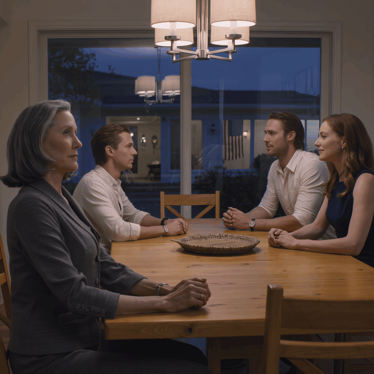 Wróciłam wcześniej do domu i usłyszałam, jak mój syn mówi: „Nie mogę już znieść tej kobiety”. W milczeniu przełknęłam łzy… a potem po cichu sprzedałam wszystko, co on i jego żona uważali za swoje — i patrzyłam, jak ich uśmiechy powoli znikają.